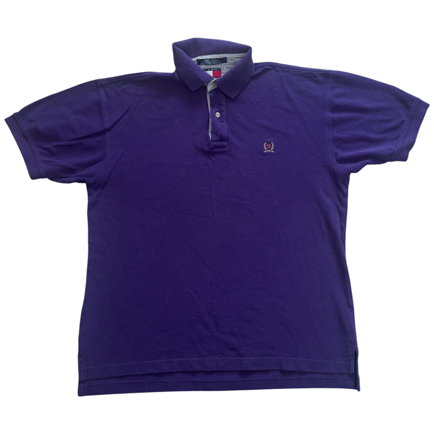 Medium Tommy Hilfiger Purple Polo Shirt