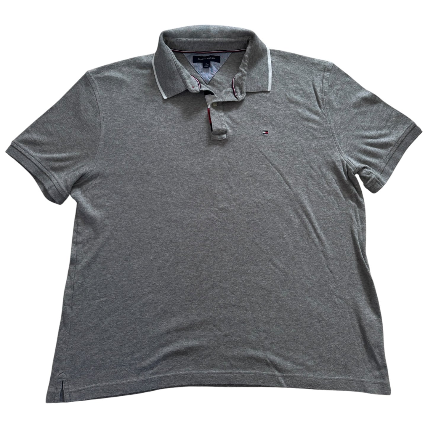 Extra Large Tommy Hilfiger Grey Polo Shirt