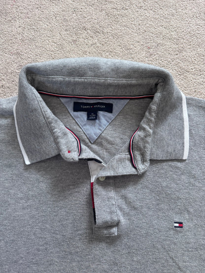 Extra Large Tommy Hilfiger Grey Polo Shirt
