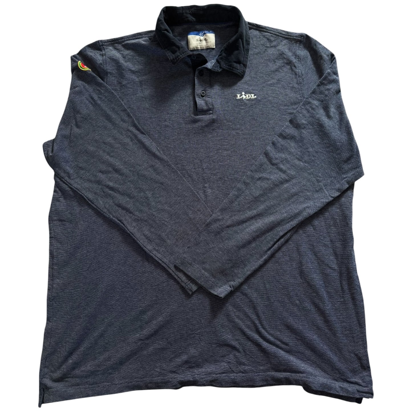 4XL Lidl Workwear Blue Long Sleeved Shirt