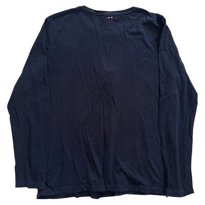 Small Napapijri Navy Long Sleeved Shirt