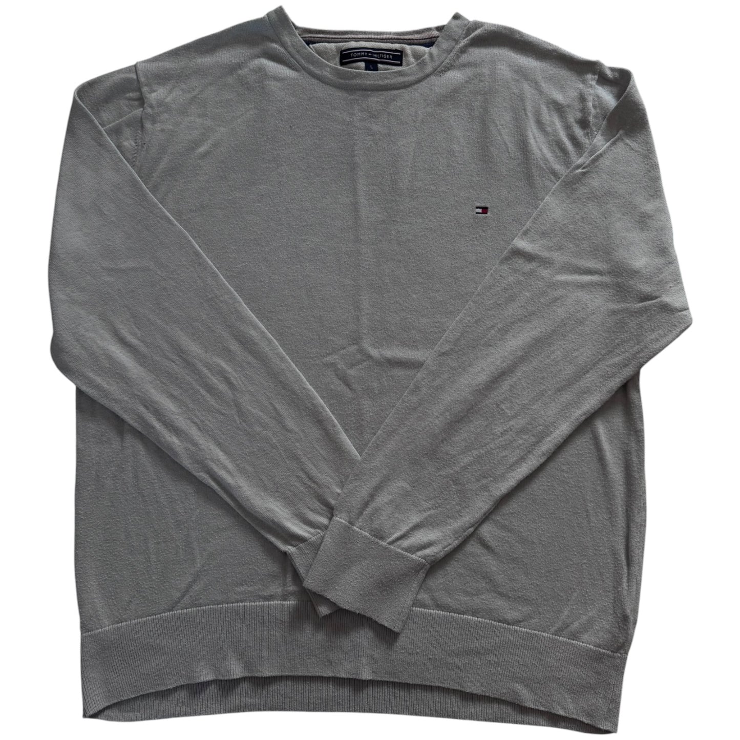 Large Tommy Hilfiger Light Blue Knitted Jumper