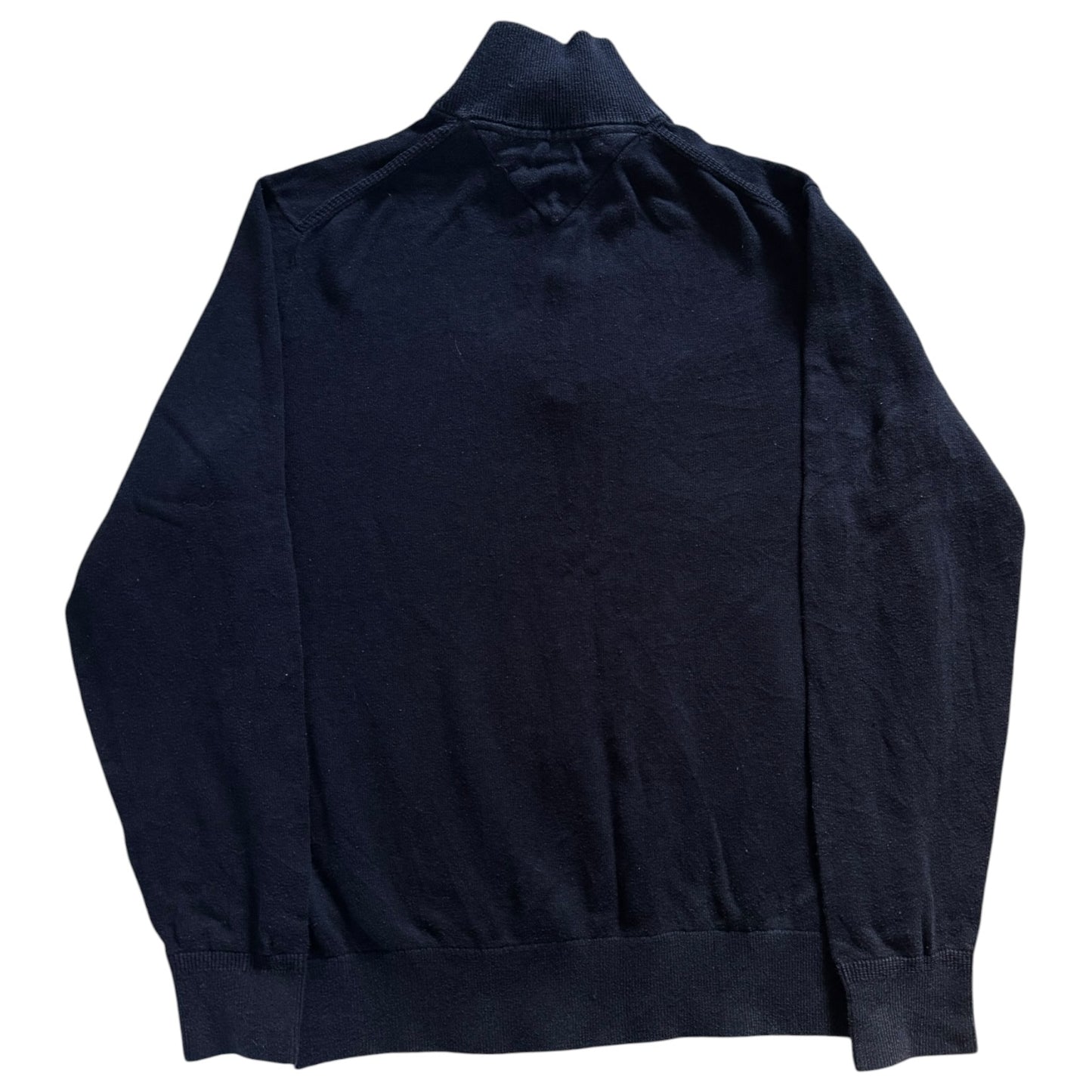 Medium Tommy Hilfiger Navy Knitted 1/4 Zip