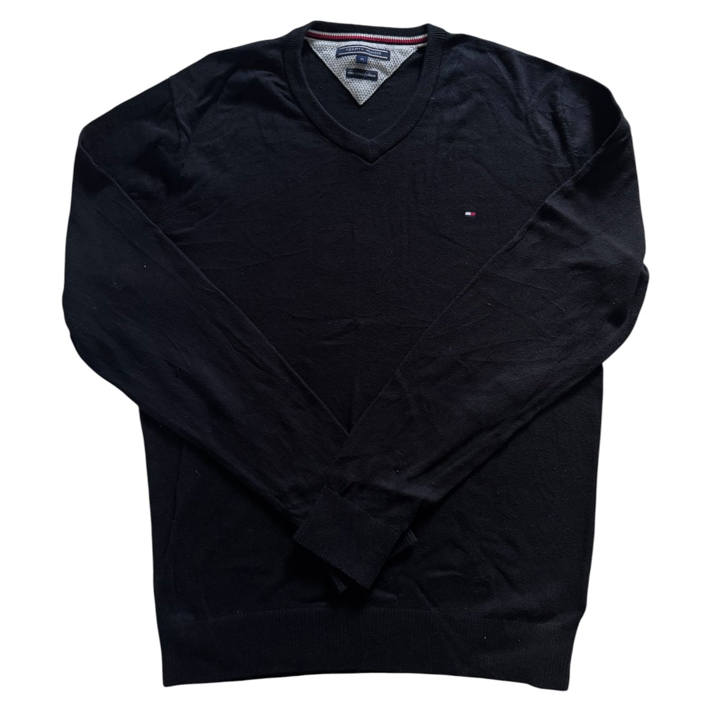 Medium Tommy Hilfiger Black Knitted Jumper