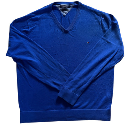 Extra Large Tommy Hilfiger Blue Knitted Jumper