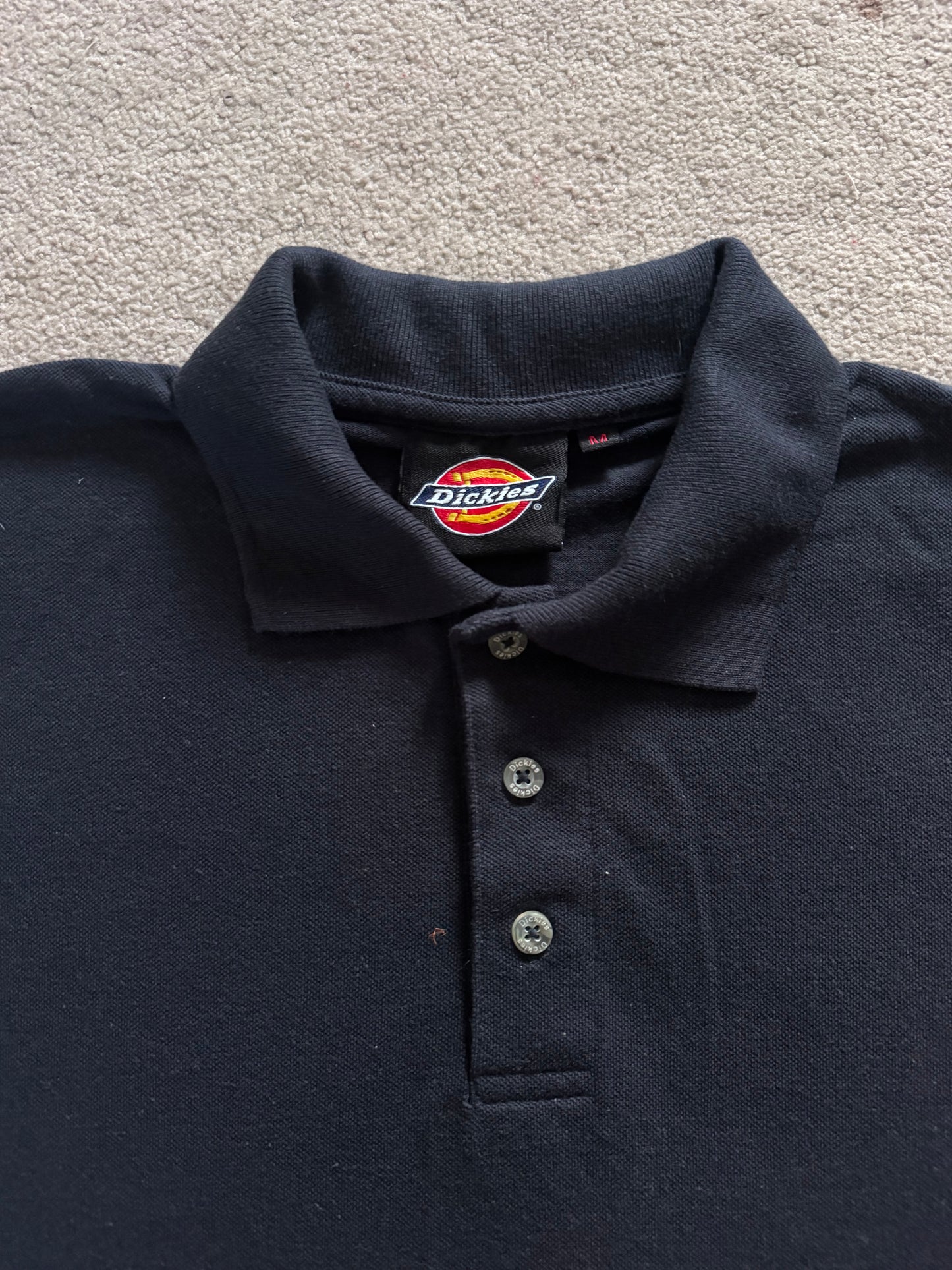 Medium Dickies Navy Polo Shirt