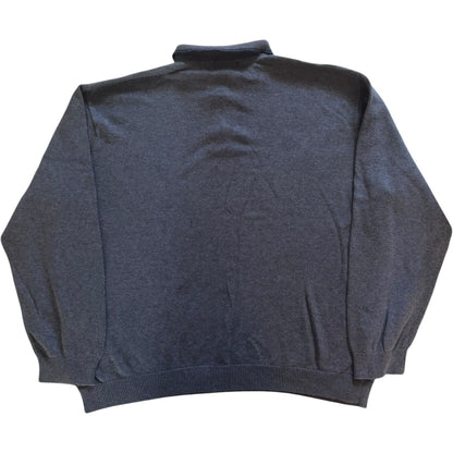 Extra Large Chaps Grey Knitted Jumper