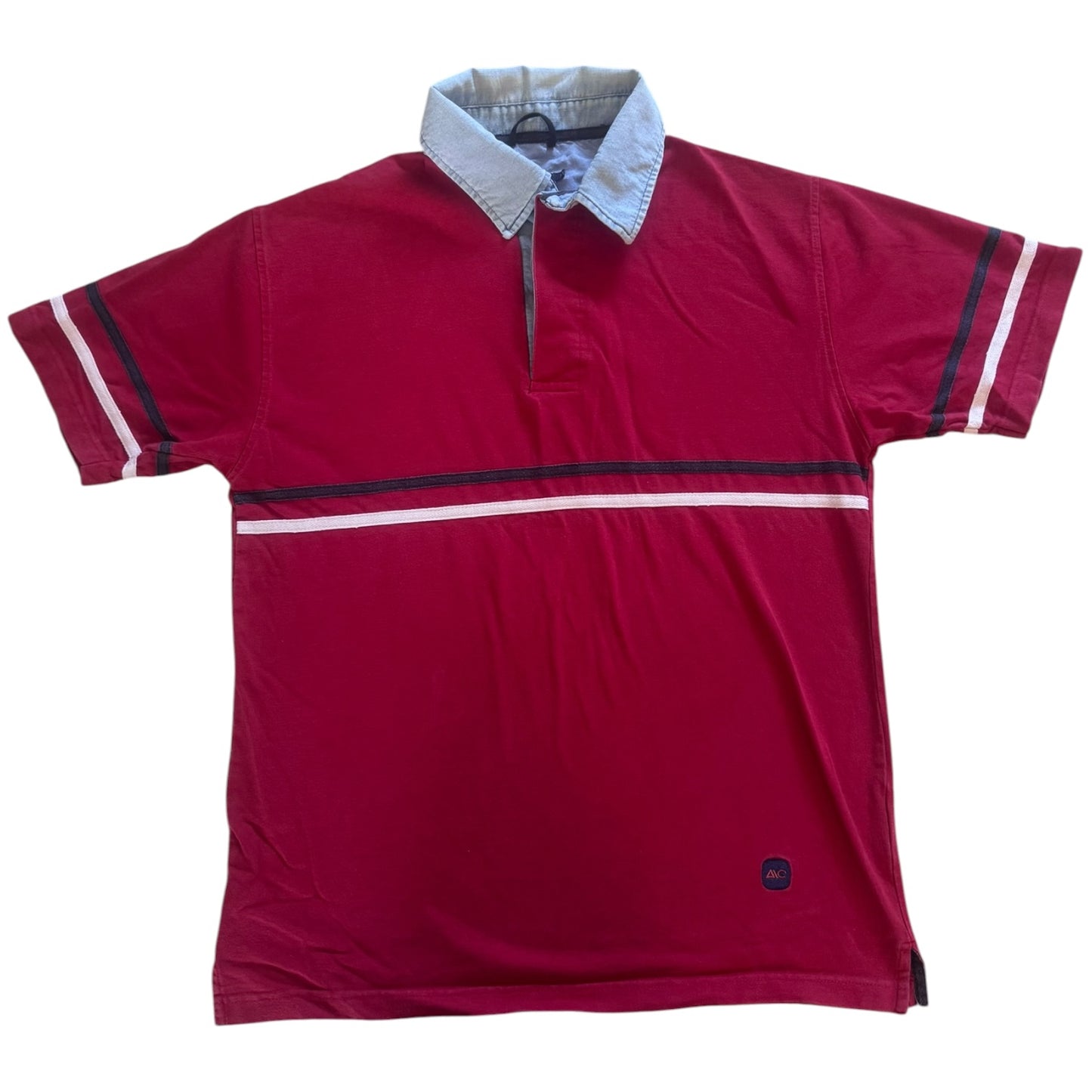 Large MC Knitman Red Polo Shirt