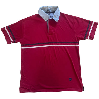 Large MC Knitman Red Polo Shirt