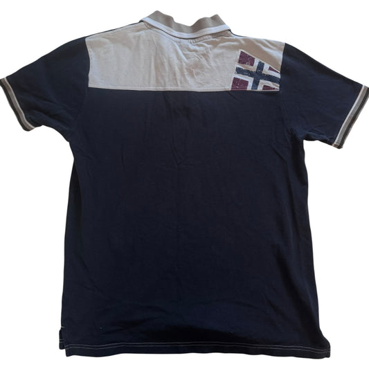 Medium Napapijri Navy Polo Shirt