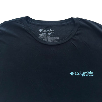 4XL Columbia Black PFG T-Shirt