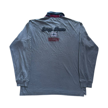 3XL Serge Blanco Grey Rugby Shirt