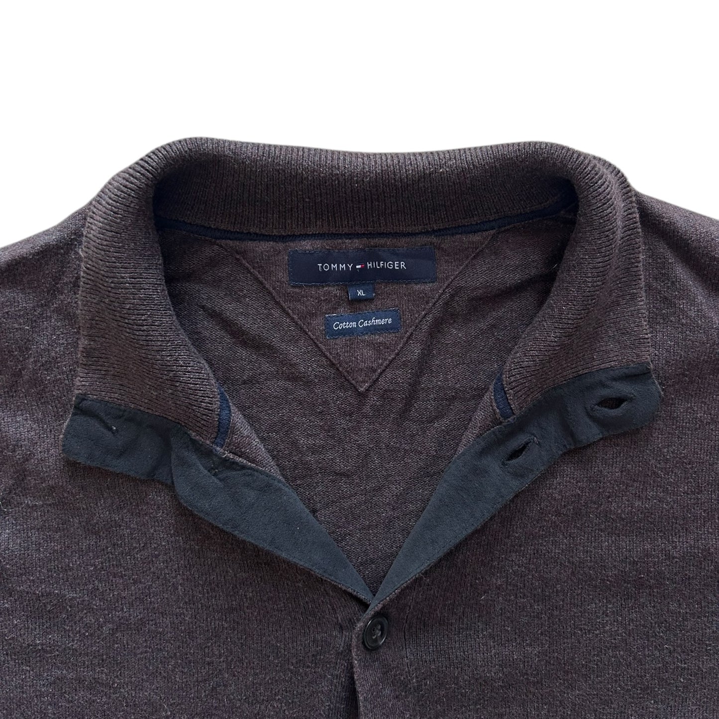 Extra Large Tommy Hilfiger Brown Cardigan