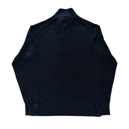 Medium Tommy Hilfiger Navy 1/4 Button