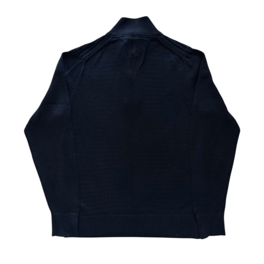 Medium Tommy Hilfiger Navy 1/4 Button