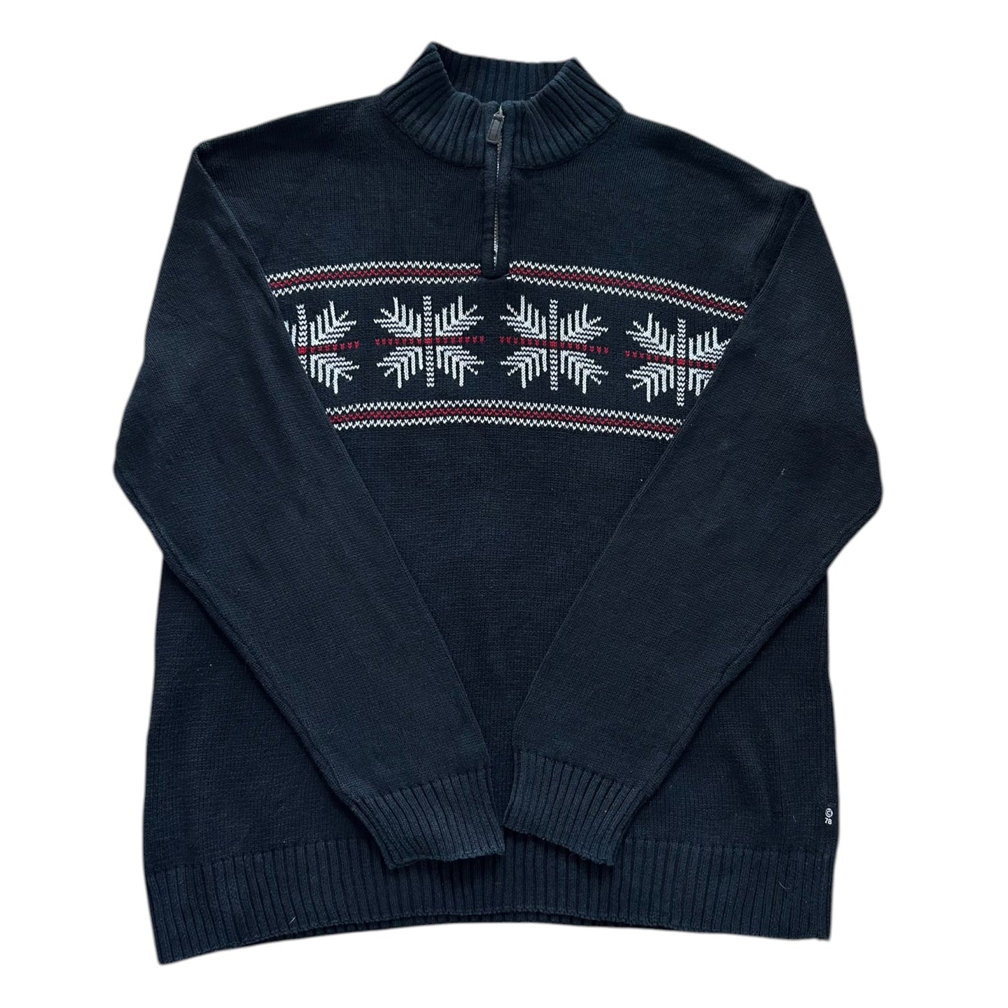 XXL Chaps Black 1/4 Zip