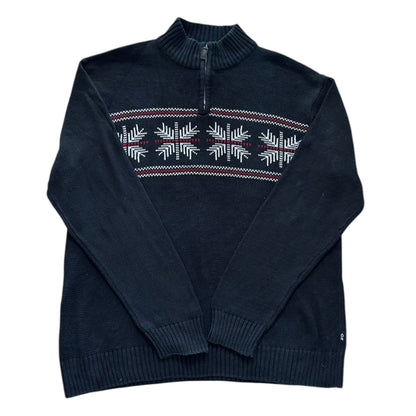 XXL Chaps Black 1/4 Zip