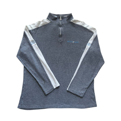 Large Nautica Grey 1/4 Zip