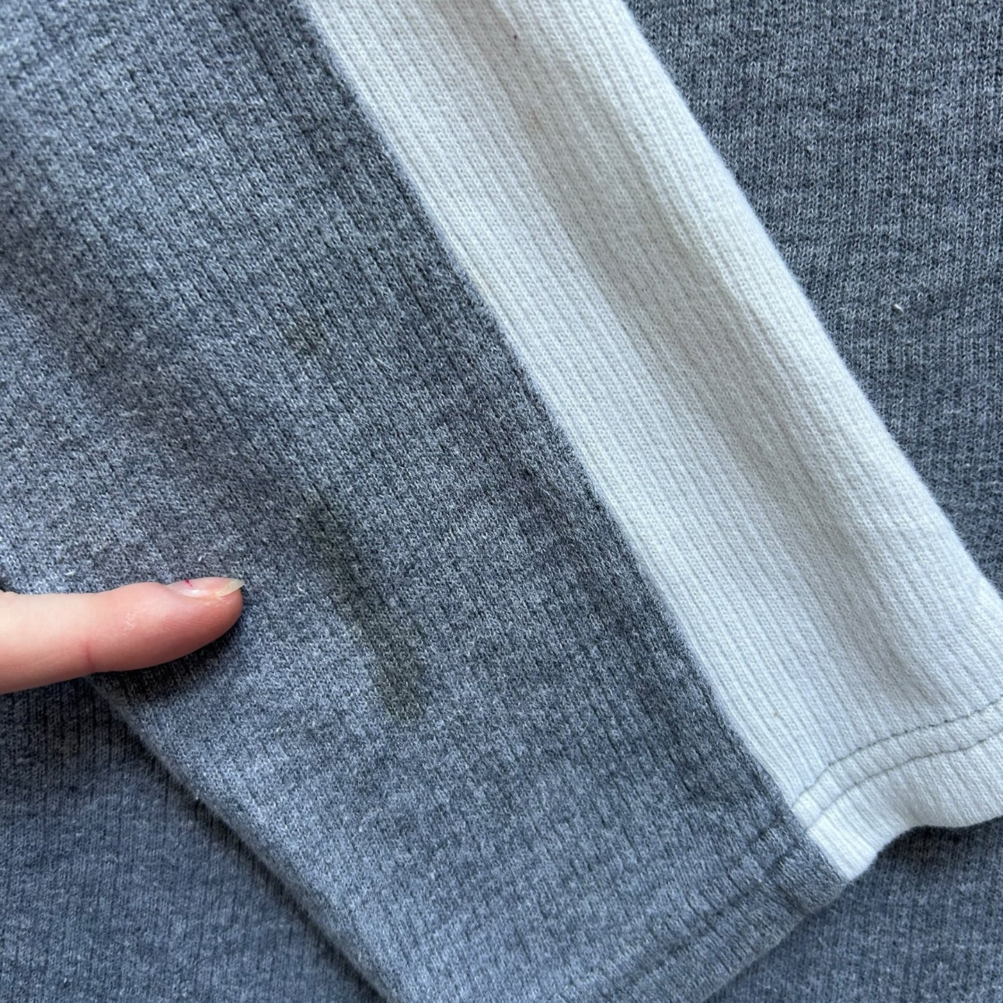 Large Nautica Grey 1/4 Zip