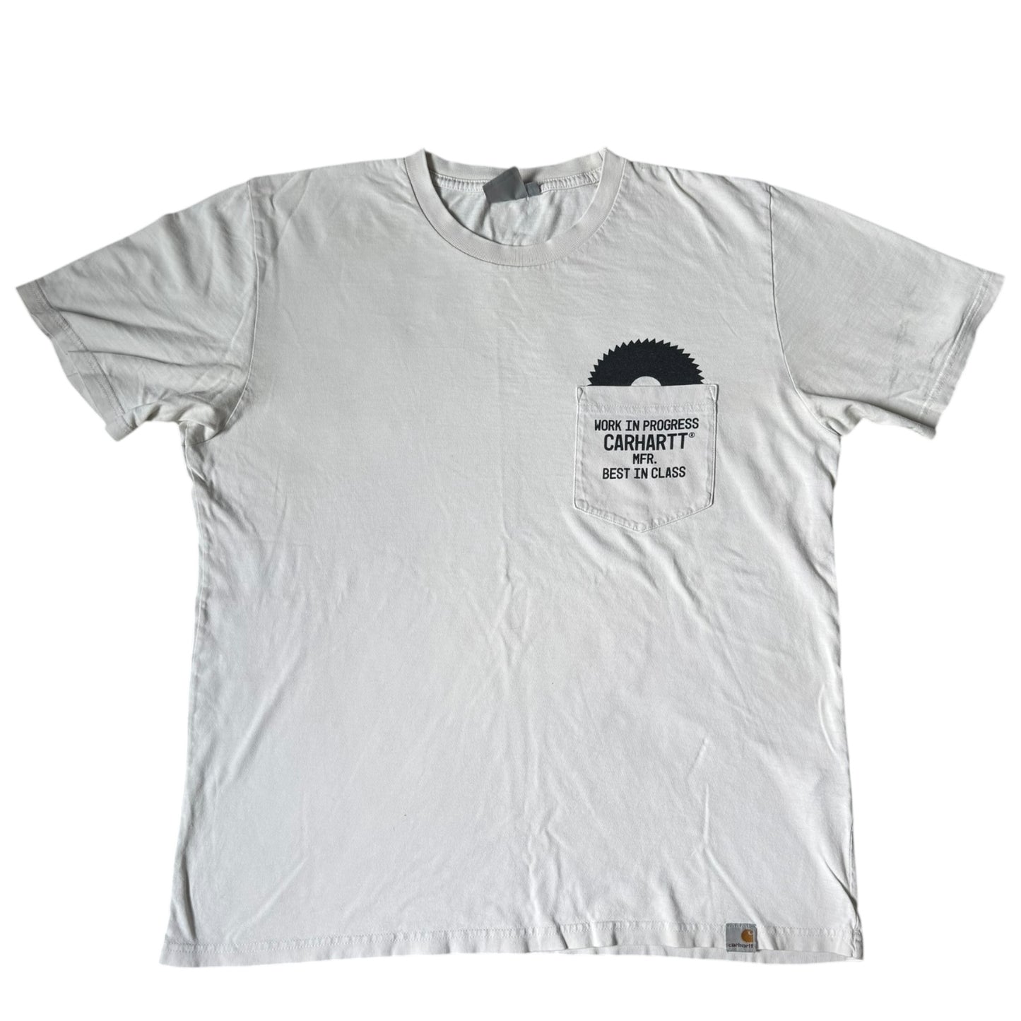 Large Carhartt White Graphic T-Shirt