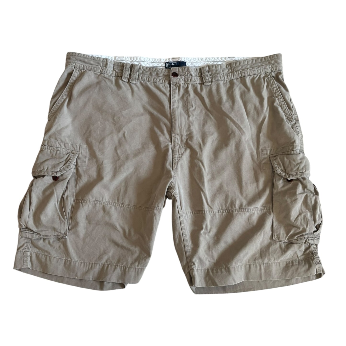 50" Ralph Lauren Beige Cargo Shorts