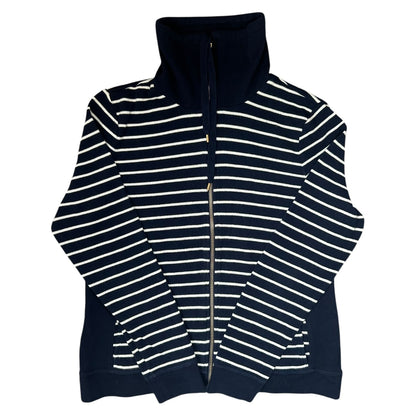 Women’s Large Ralph Lauren Navy Zip Up Sweater