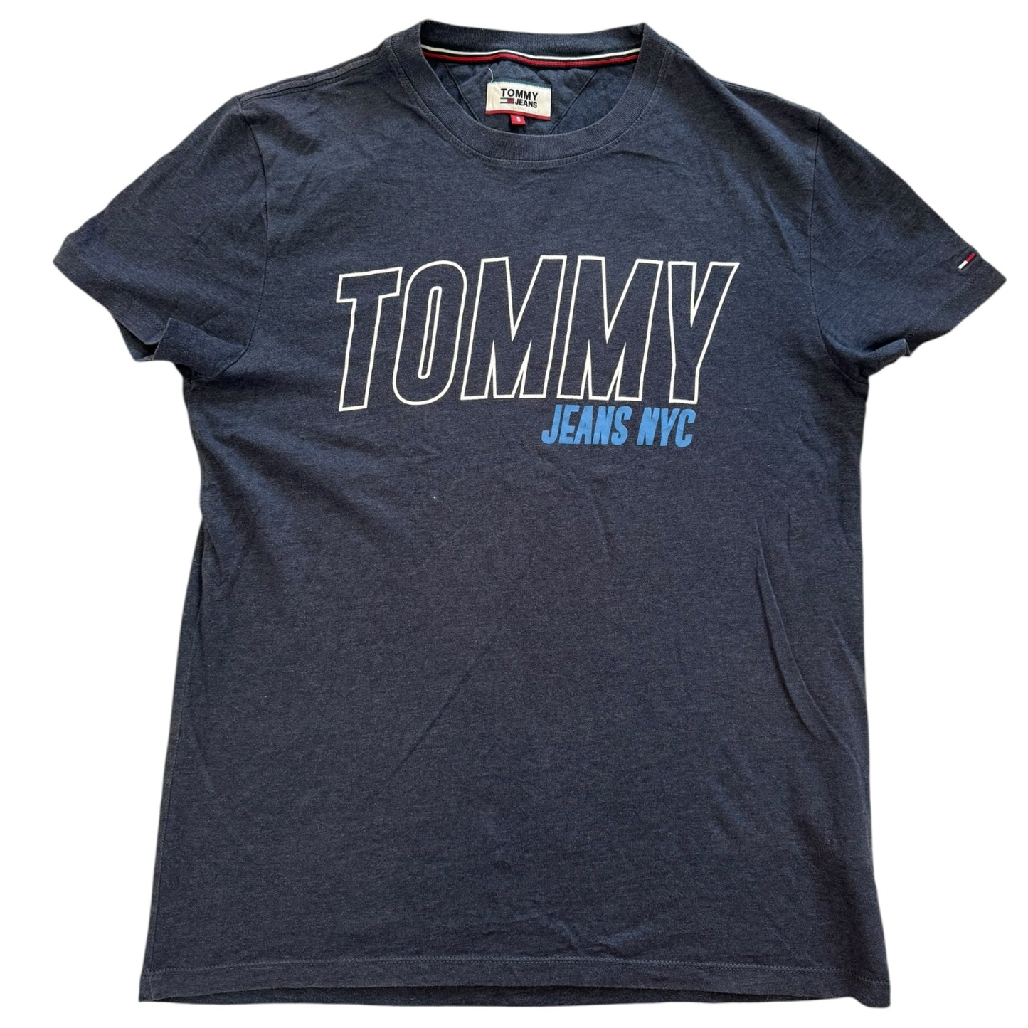 Small Tommy Hilfiger Navy Graphic T-Shirt