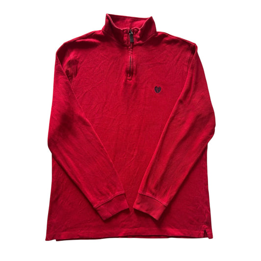 Large Chaps Red 1/4 Zip