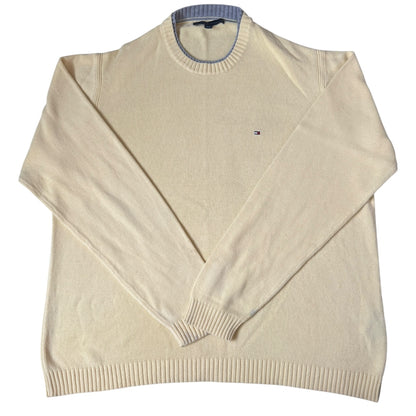 Extra Large Tommy Hilfiger Yellow Knitted Jumper