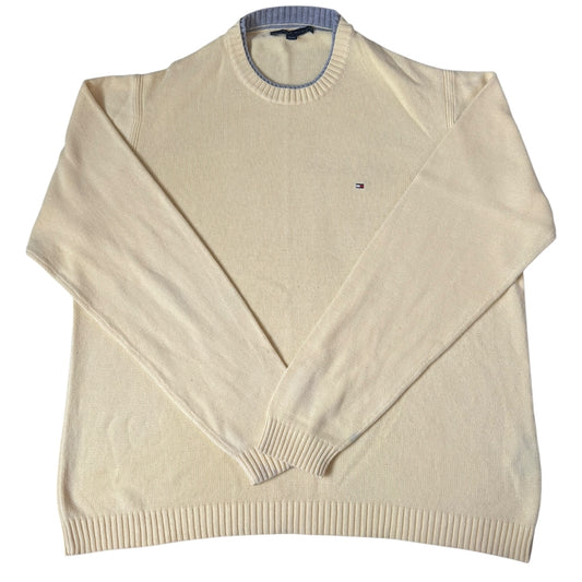 Extra Large Tommy Hilfiger Yellow Knitted Jumper