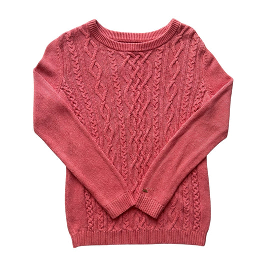 Woman’s Small Tommy Hilfiger Pink Cable Knit Jumper