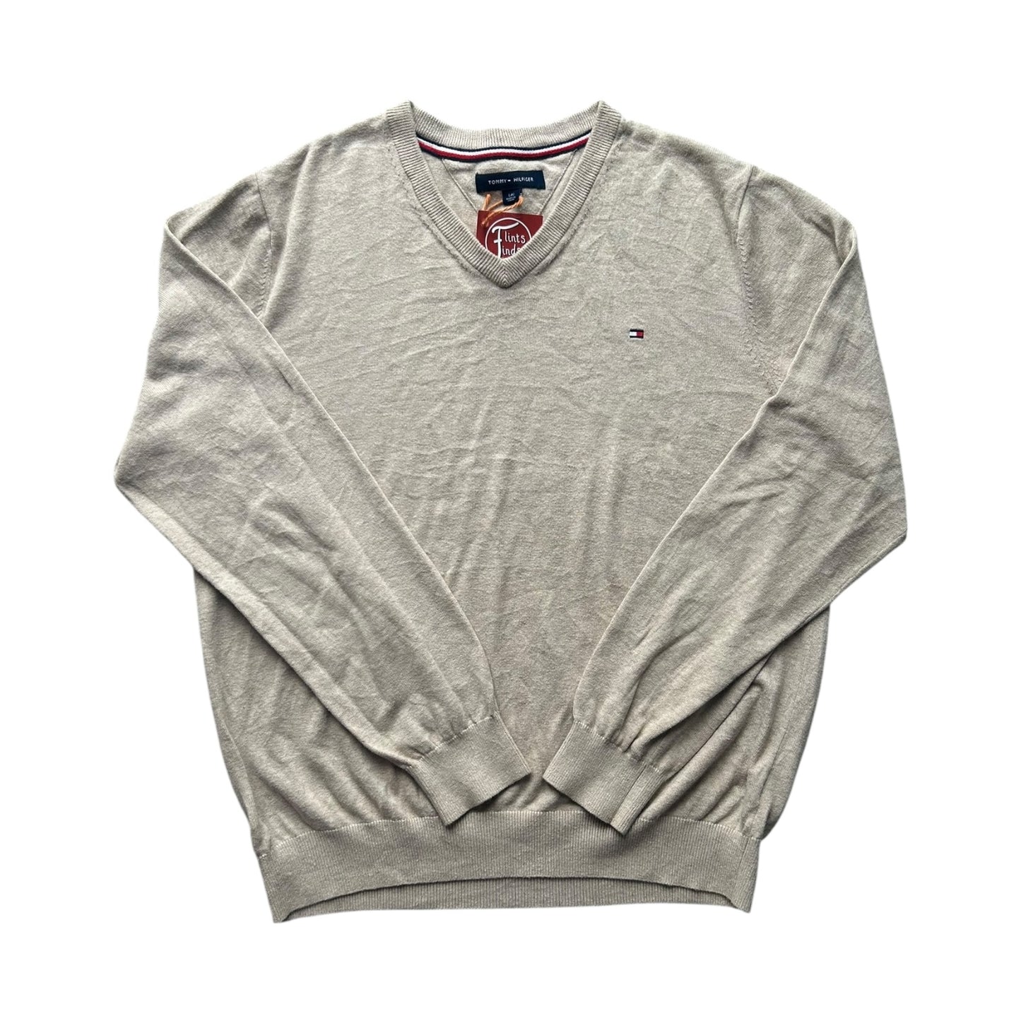 Large Tommy Hilfiger Beige Sweatshirt