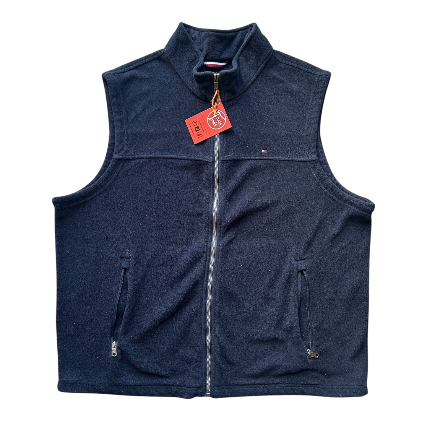 Extra Large Tommy Hilfiger Navy Fleece Gilet
