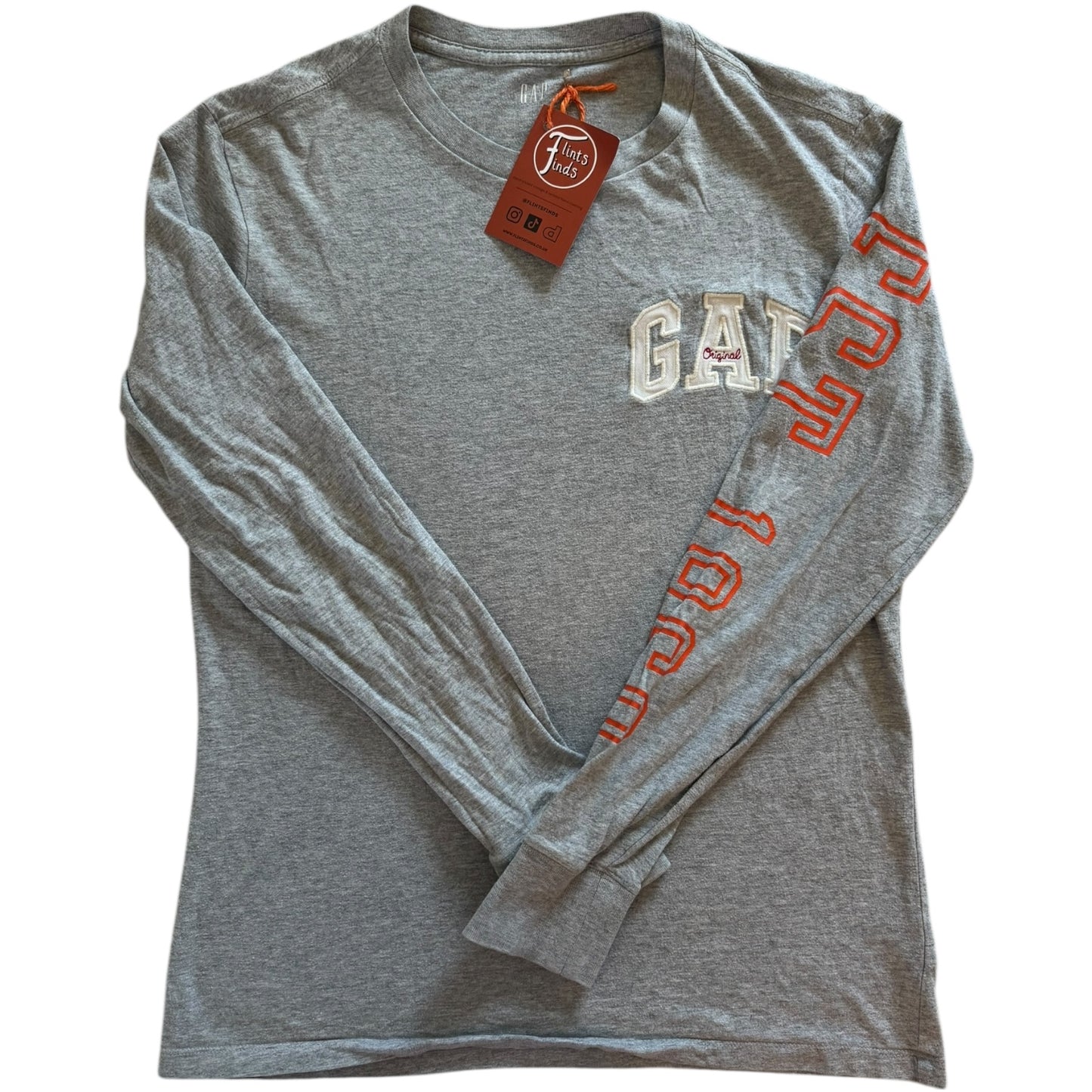 Extra Small Gap Grey Long Sleeved T-Shirt