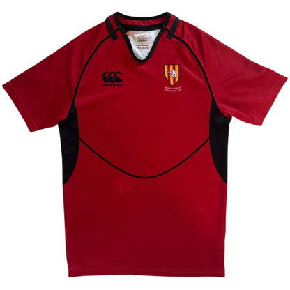 Large Canterbury Mackie Academy Red Sports Shirt