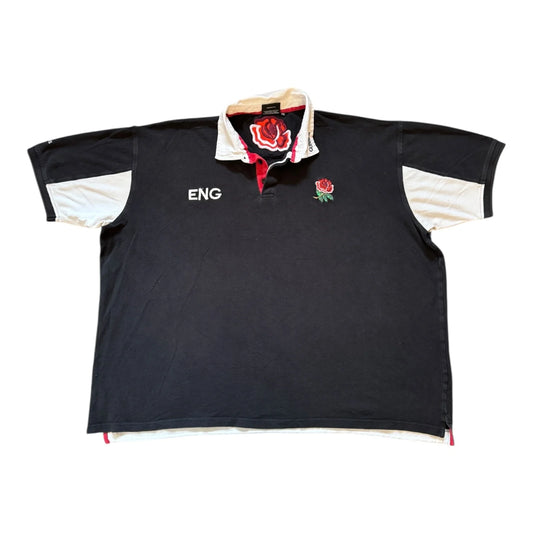 5XL Guinness Black England Rugby Shirt