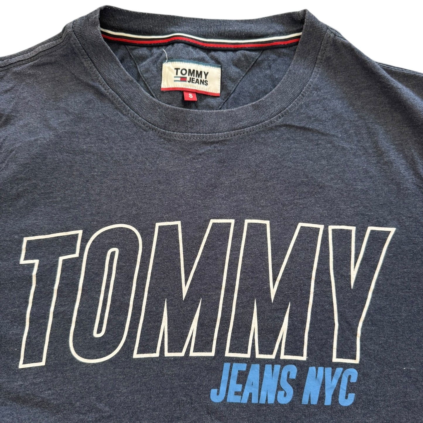 Small Tommy Hilfiger Navy Graphic T-Shirt
