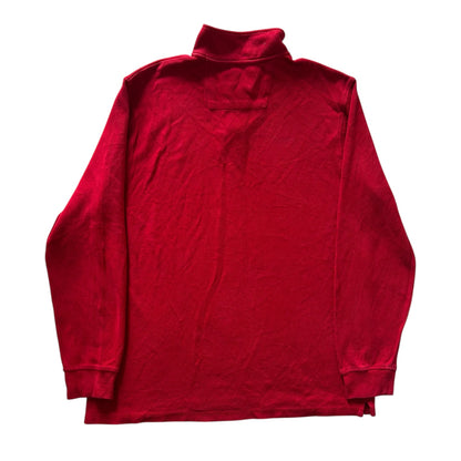 Large Chaps Red 1/4 Zip