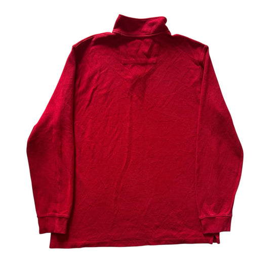 Large Chaps Red 1/4 Zip