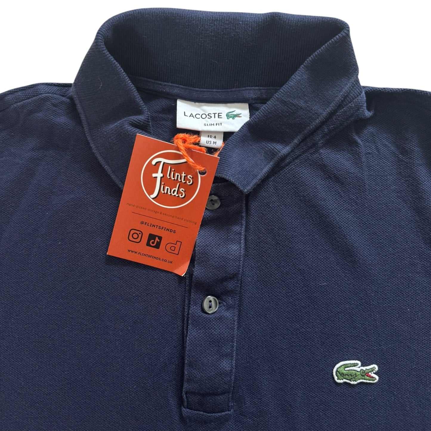 Medium Lacoste Navy Polo Shirt