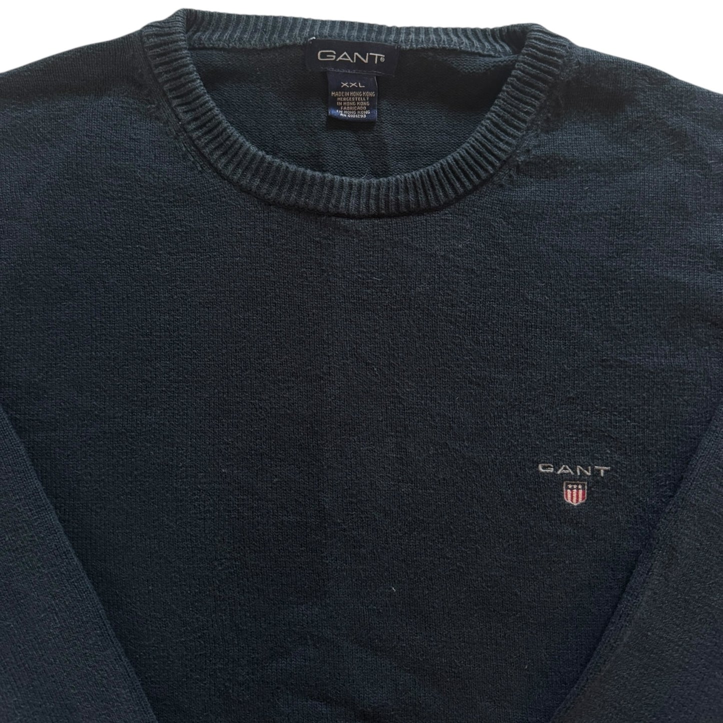 XXL Gant Navy Knitted Jumper