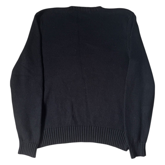 Extra Large Ralph Lauren Black Thick Knitted Jumper