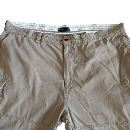 50" Ralph Lauren Beige Cargo Shorts