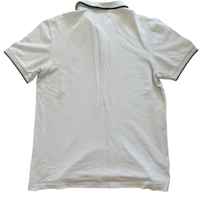 Large Fred Perry White Polo Shirt