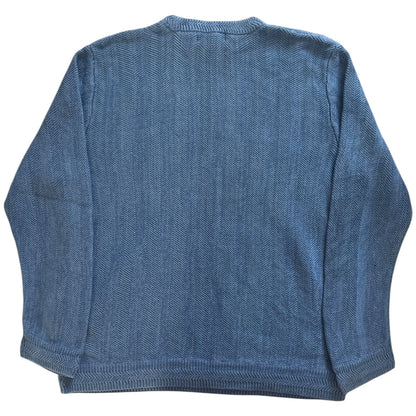 Medium Chaps Blue Thick Knitted Jumper