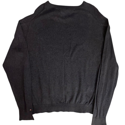 Large Tommy Hilfiger Navy Knitted Jumper