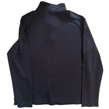 Large Calvin Klein Navy 1/4 Zip Jumper