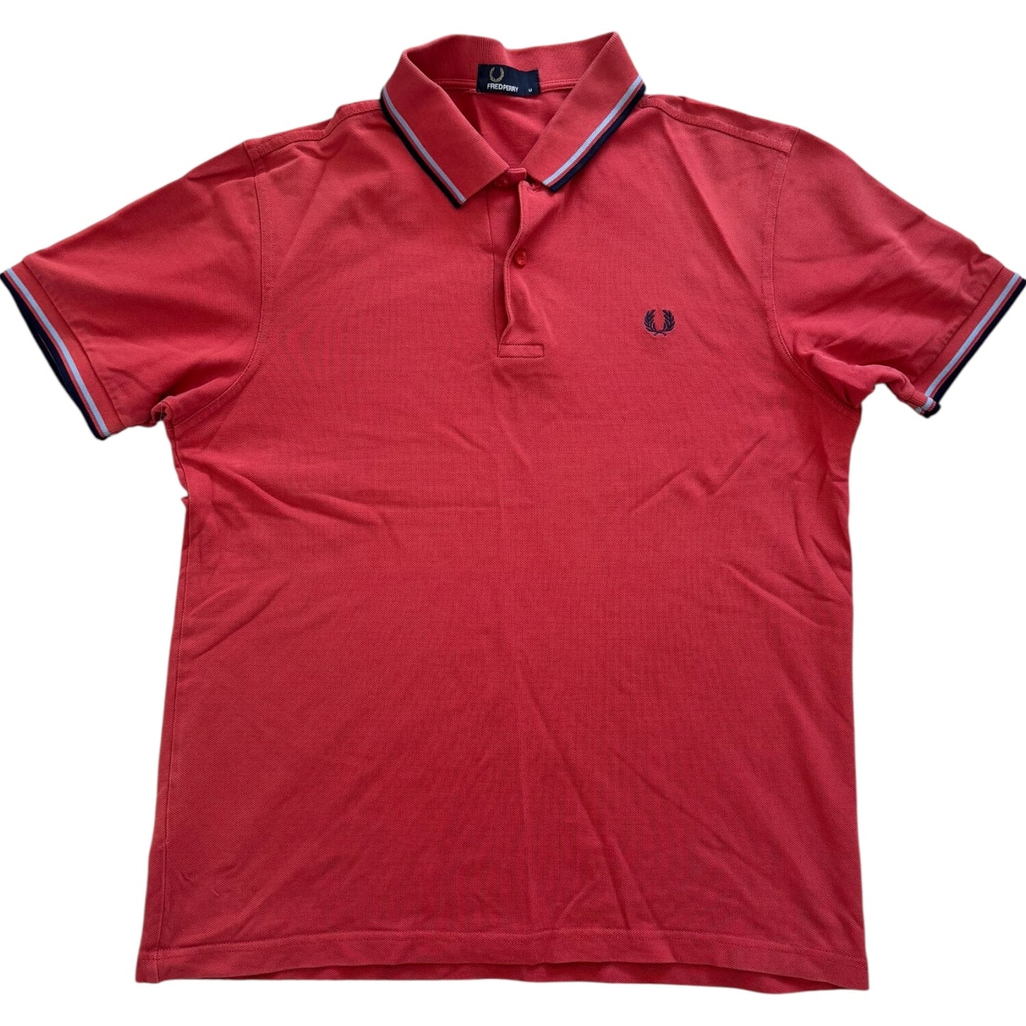 Medium Fred Perry Red Polo Shirt