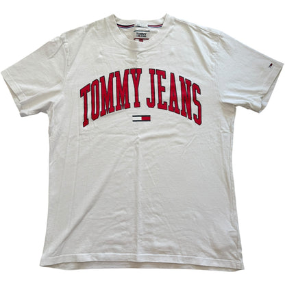 Large Tommy Hilfiger White Graphic T-Shirt