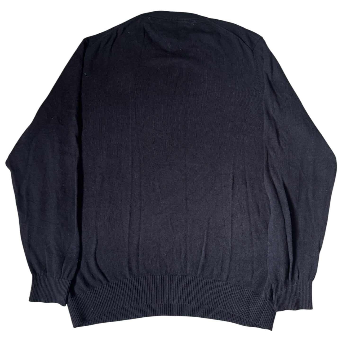 Large Tommy Hilfiger Black Knitted Jumper